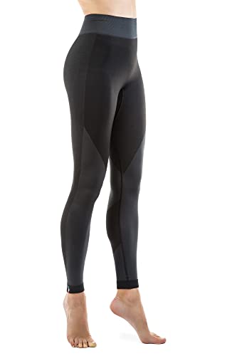 Women's and Mens Leggings for Sports Made in Italy - Breathable Compression Leggings Unisex - 8050