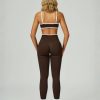 Womens 2 Piece Workout Sets Seamless Color Block Sports Bra Scrunch Butt Lifting High Waist Leggings Gym Set