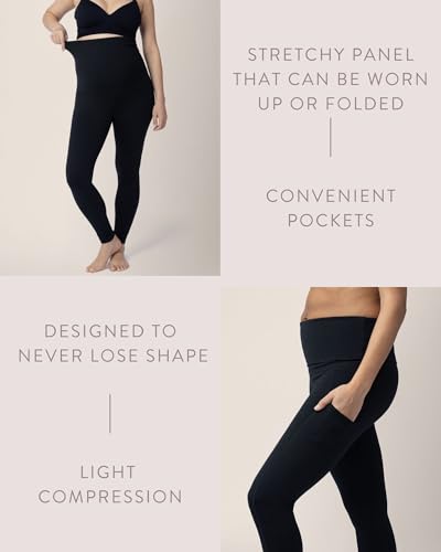 Louisa Ultra High-Waisted Over The Bump Maternity Pregnancy Leggings