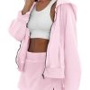 Womens 2 Piece Workout Sets Lounge Matching Sets Zip Up Hoodie and Skirt Gym Clothes Yoga Outfits