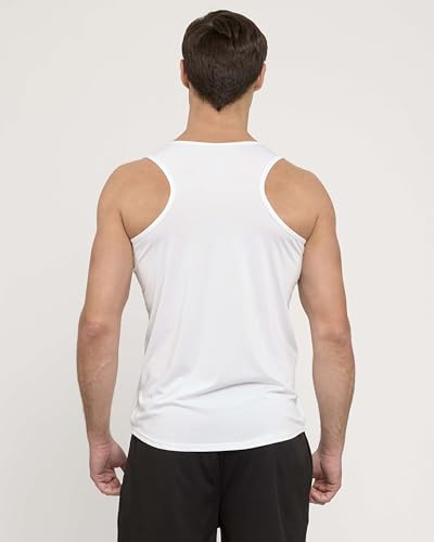 5 Pack: Dry-Fit Muscle Tank Tops Sleeveless Shirts Workout Tees Athletic Running Tees (Big & Tall Available)