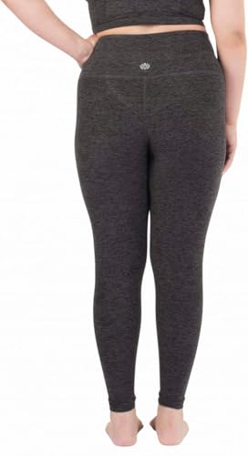 Monaco Women’s High-Waisted Active Leggings, USA Made, 4-Way Stretch, Workout, Running, and Yoga
