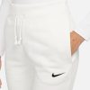 Sportswear Phoenix Fleece Women's High-Waisted Joggers, Sail/Black, L Regular US