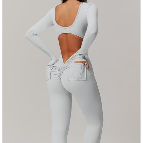Sports Jumpsuit Women Gym Set Training Yoga Suit Sportswear Back Jumpsuit Fitness Rompers Stretch Workout Bodysuits