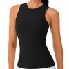 Workout Tank Tops for Women - Butter Soft High Neck Athletic Gym Yoga Pilates Tank Tops