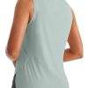 Ice Silk Workout Tank Tops for Women Cool-Dry Sleeveless Loose Fit Yoga Shirts Athletic