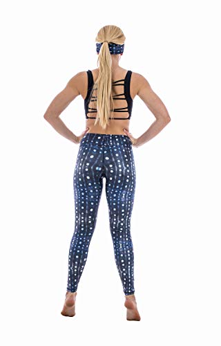 Sea Legs Sun Protective Leggings with 60+ UPF Protection - for Yoga, Surfing, Swim, Diving, Snorkeling, Water Sports