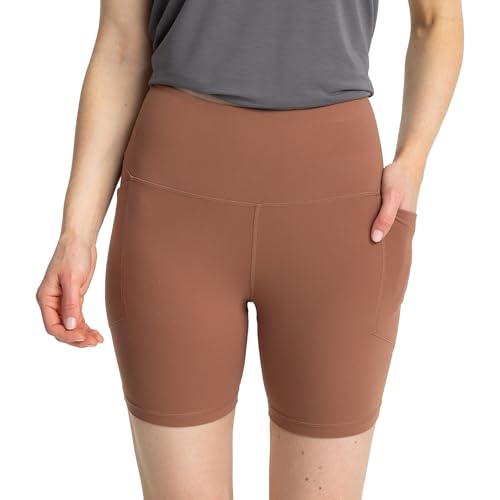 Women's All Day Pocket Short - Ultra Soft, Moisture-Wicking, High-Waisted Shorts for Women