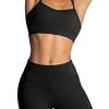 31Xe5Lg99qS.jpg Women's Workout Sets 2 Piece Yoga Outfit High Waisted Biker Shorts Leggings Sports Bra Gym Fitness Clothes Tracksuit