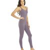 Premium Bodysuit, Strap Back, Tummy Control, Sleeveless Jumpsuit for Yoga