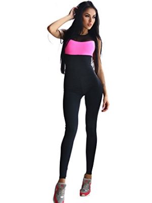 Designed for Fitness Perfect Pink Jumpsuits for Women Workout Leggings Yoga Pants