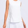 Women's Workout Tank Tops Lightweight Sleeveless Shirts for Women Loose Fit Tops for Athletic Running Tennis Yoga