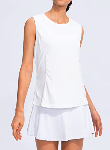 Women's Workout Tank Tops Lightweight Sleeveless Shirts for Women Loose Fit Tops for Athletic Running Tennis Yoga
