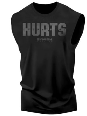 Everything Hurts Gym Clothes Tank, Sleeveless Muscle Workout Tank Top
