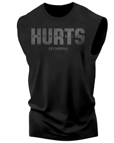 Everything Hurts Gym Clothes Tank, Sleeveless Muscle Workout Tank Top