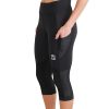 Women’s Flex-Fit High-Waisted Capri Compression Leggings, High-Performance 4-Way Stretch Yoga Pants with Non-Slip Waistband