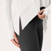 Long Sleeve Tee for Women with Thumb Hole Athletic Gym Workout Crop Tops Yoga Shirts
