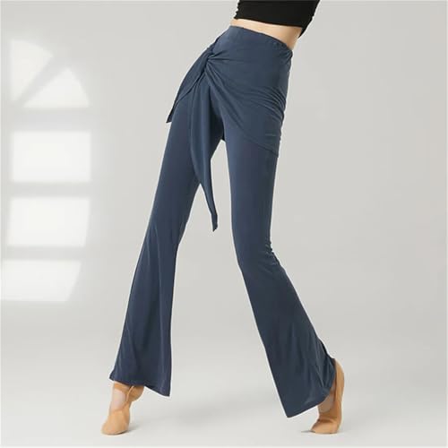 Women's Flared Dance Pants Breathable Wide Leg Ballet Trousers for Modern Classical Performances Yoga