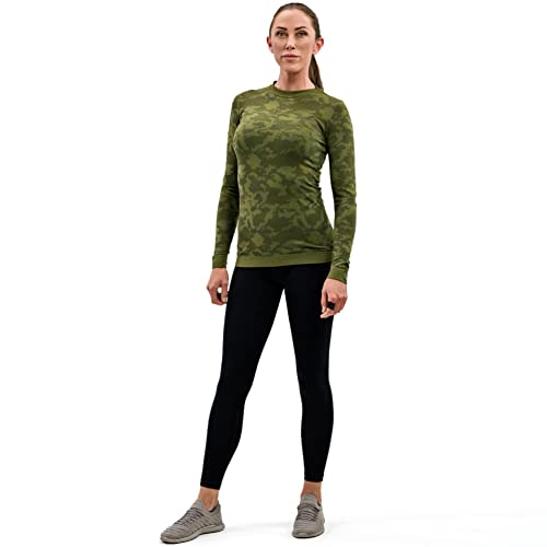 Women's LeSaut Sweater | Lightweight Breathable Seamless Stretchy Outdoor Performance Long Sleeve T-Shirt
