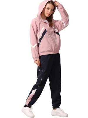 Leisure Colour Block Pants - Joggers for Women, Women's Sweatpants, Lounge Pants, Yoga Workout Pants with Pockets