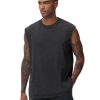 31tyD-xytjL.jpg Mens Workout Tank Tops Sleeveless Tee Shirts Men Muscle Shirt Gym Acid Wash T Shirts Running Beach Loose Fit Tee