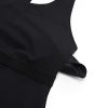 Butterluxe Workout Tank Tops for Women Built in Bras Padded - Racerback Athletic Spandex Yoga Camisole