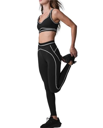 Women Workout Sets 2 Piece 2025 Outfits Summer Cami Top and Bodycon Pants Set Two Piece Sweatsuits Yoga Outfits