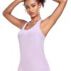 5 Pack Workout Tank Tops for Women, Athletic Racerback Sports Tank Top, Loose Sleeveless Dry Fit Shirts SetA XL