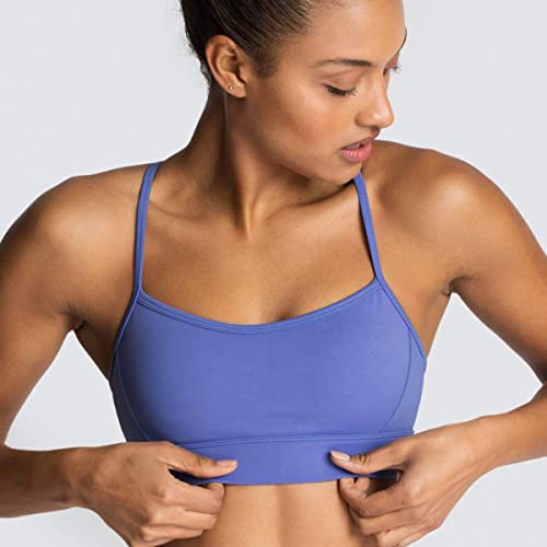 Women's Workout Sets 2 Piece Yoga Outfits High Waisted Biker Shorts and Cross Back Sports Bra Gym Set
