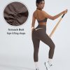 2 Piece Workout Sets for Women Halter Sports Bras Gym Sets Booty Leggings Outfits