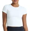 Two Piece Workout Set for Women High Waist Leggings and Short Sleeve Athletic Tops Matching Pilates Gym Sets Yoga Outfits