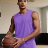 Tank Top for Men Moisture Wicking Cotton Sleeveless Shirts Muscle Gym Workout Causal Summer Tank Tops