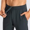 4-Way Stretch Athletic Pants for Men 30" Workout Lounge Casual Work Jogger with Zip Pocket