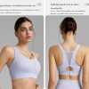 2 Piece Workout Sets for Women, Women’s Seamless Yoga Outfits Butt Lifting Leggings,High Impact Sports Bra Gym Pants.