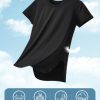4-Pack Workout Tops for Women UPF 50+ Yoga Shirts Short Sleeve Athletic T-Shirts Quick Dry Running Gym Tee