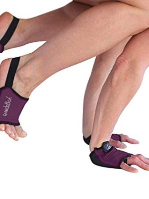 Elite Padded Non Slip Yoga Gloves and Yoga Socks for Women and Men
