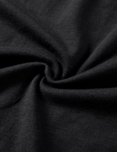 Women's Pima Cotton Short Sleeve Shirts Boat Neck Loose Fit Gym Workout T-Shirt Athletic Casual Tops