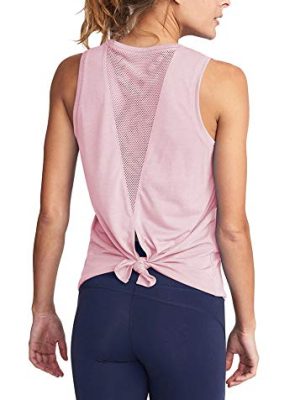 Workout Athletic Shirts Mesh Sports Dance Tops for Women Yoga Clothes