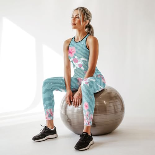 Workout Sets 2 Piece, Women High Waist Leggings Tank Top, Activewear Set For Women, Sport Outfit, Mom's Gifts