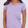5 Pack Women’s Short Sleeve V-Neck Workout T-Shirts – Athletic Gym Fitness Pilates Plus Size Active Tees