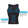 Mens Compression Tank Top Slimming Body Shaper Vest Shirts Abs Slim Gym