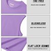 Tank Top for Men Moisture Wicking Cotton Sleeveless Shirts Muscle Gym Workout Causal Summer Tank Tops