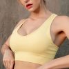 Workout Sets for Women 2 Piece Outfits Gym Yoga Clothing Ribbed Tank Crop Tops Seamless High Waist Booty Biker Shorts