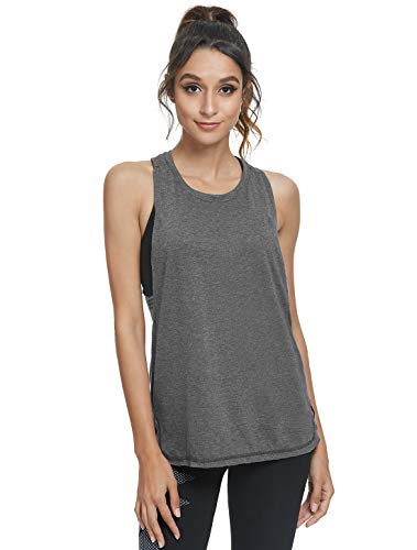 Workout Tank Tops for Women Lightweight Running Tanks Basic Gym Tops Sleeveless Athletic Yoga Shirts-4 Pack