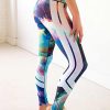 Colorado Threads Watercolor Yoga Pant-Multi Printed-XS Womens Active Workout Yoga Leggings Multi Printed Watercolor S