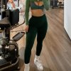 Amplify Contour Seamless Leggings Women Butt Gym Leggings Yoga Clothing High Waist Leggings Workout Push Up Yoga Pants