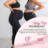 27" SoftLuxe Stay Put Maternity Leggings - High Waist Pregnancy Bottoms with Side Pockets