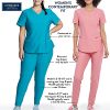 Form Women Warm Up Scrubs Jacket Zip Front CK390