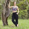 Miami Jogger Harem Pants – Unisex Cotton Joggers with Pockets – Tapered, Casual for Yoga, Gym & Lounge Wear